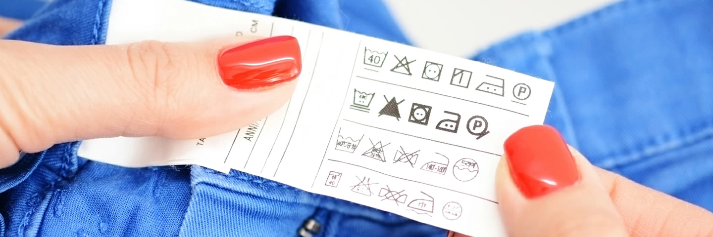 Значки на этикетках одежды: расшифровка и обозначение
