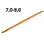 картинка Крючок вязальный, двухсторонний, алюминиевый, 13,5 см от интернет магазина www.vyazunchic.ru
